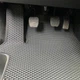 Комплект ковриков Star-Tex на 1-й ряд на Renault Trafic III (2014 - ) 1+2 EVA/Ромб Черный - изображение 2