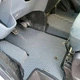Комплект ковриков Star-Tex на 1-й ряд на Ford Transit Tourneo Custom (2012 - 2023) 1+2 EVA/Ромб Серый + Черный - изображение 4