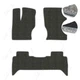 Комплект килимків до салону Star-Tex на Land Rover Range Rover IV (L405) (2012 - 2021) без консолі на другому рядку текстиль/Magnum Сірий - зображення 1