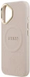 Панель Guess Peony Hot Stamp MagSafe для Apple iPhone 17 Pink (3666339519834) - зображення 5