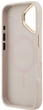 Панель Guess Peony Hot Stamp MagSafe для Apple iPhone 17 Pink (3666339519834) - зображення 6