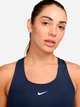 Спортивная майка для фитнеса женская Nike W Nk Df Swoosh Bra Tank DV9897-411 S Темно-синяя (0198482939236) - изображение 10