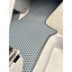 Комплект ковриков Star-Tex на 1-й ряд на Volkswagen T4 Transporter (1995 - 2005) 1+1 АКПП EVA/Ромб Серый + Черный - изображение 6