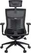 Кресло компьютерное офисное эргономичное OfficePro Balance OC550-B-B-B Black - изображение 4