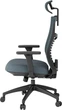 Кресло компьютерное офисное эргономичное OfficePro Balance OC550-B-DG-DG Black/Dark Gray - изображение 8