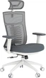 Кресло компьютерное офисное эргономичное OfficePro Balance OC550-W-DG-DG White/Dark Gray - изображение 7