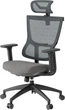 Кресло компьютерное офисное эргономичное OfficePro Elegant OC600-B-DG-DG Black/Dark Gray - изображение 1
