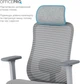 Кресло компьютерное офисное эргономичное OfficePro Wave OC670-G-G-G Gray - изображение 12