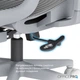 Кресло компьютерное офисное эргономичное OfficePro Wave OC670-G-G-G Gray - изображение 17