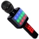 Беспроводной микрофон караоке Wester WS-1828 Bluetooth 1800mAh RGB подсветка Смена голоса Черный - изображение 3