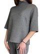 Кофта с коротким рукавом lips Tricot 46 серый B500 - изображение 1
