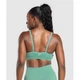 Спортивный топ Gymshark b3a4kc54 S бирюзовый (100004842) - изображение 2