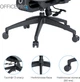 Кресло компьютерное офисное эргономичное OfficePro Skyline OC680-B-G-G Black/Gray - изображение 18