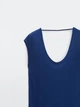Сукня з віскози Massimo Dutti 6655709405c54 M синя (100004804) - зображення 5