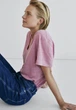 Футболка з льону Massimo Dutti 6862895607c32 S рожева (100004726) - зображення 3