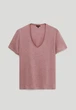 Футболка з льону Massimo Dutti 6862895607c32 S рожева (100004726) - зображення 4