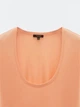 Футболка з бавовни Massimo Dutti 6827528643c54 L помаранчева (100005414) - зображення 6