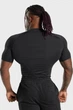 Спортивная футболка Gymshark a1a3gc54 M черная (100006547) - изображение 2