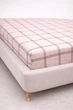 Простыня на резинке по периметру Ecotton SB-MO3111/3 Pink Фланель 180х200 см (25571_000) - изображение 1