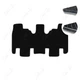 Коврики Star-Tex на 3-й ряд на Nissan Pathfinder III (R51) (2005 - 2014) текстиль/Monaco Черный - изображение 1