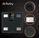 Підлогові ваги аналітичні розумні Ruhhy 20675 смарт ваги із застосунком Feelfit на андроїд з bluetooth для спортсменів та дому побутові з РК-дисплеєм чорні - зображення 10