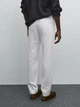 Брюки-чино из хлопка Massimo Dutti 9009250c54 W38 белые (100004975) - изображение 2