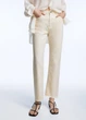 Прямі джинси із завищеною талією Massimo Dutti 5052684712c54 40 молочні (100004791) - зображення 1