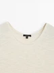 Вязаный топ Massimo Dutti 6811504526c54 L молочный (100004865) - изображение 7