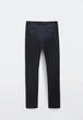 Штани чино regular Massimo Dutti 1001401c32 W30 темно-сині (100010919) - зображення 2