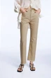 Прямі джинси із завищеною талією Massimo Dutti 5052684707c54 36 бежеві (100004756) - зображення 2