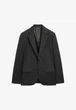 Пиджак из шерсти Massimo Dutti 2076166801c54 50 серый (100005046) - изображение 5