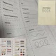 Набор для ручной вышивки и шитья для начинающих LET'S RESIN учебная книга со швами + нитки и аксессуары - изображение 8