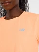 Спортивная футболка для фитнеса женская New Balance Race Day Ultra Light WT51227HMO S Оранжевая (197967393822) - изображение 9