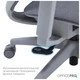 Офисное кресло OfficePro Balance OC620-G-DG-DG (OC620-G-DG-DG) OfficePro OC620-G-DG-DG 905071 - изображение 9