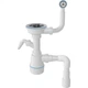 Мойка кухонная GRANADO ARTES white з сифоном (gr3605) GRANADO gr3605 905144 - изображение 6