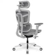 Офісне крісло Mealux S4 Air Grey (HF-S4 M/G) Mealux HF-S4 M/G 904863 - зображення 3