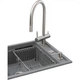 Мойка кухонная GRANADO Royal Estella grafito (+ подрібнювач Algar 1000 + змішувач Ferrol inox + дозатор Redondo inox + (ksg0309) GRANADO ksg0309 905113 - изображение 3