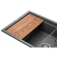 Мойка кухонная GRANADO Optimal Artes grafito (+ змішувач Badalona LUX inox + дозатор Redondo inox + коши (ksg1209) GRANADO ksg1209 905099 - изображение 5