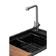 Мойка кухонная GRANADO Optimal Artes black shine (+ змішувач Badalona LUX inox + дозатор Redondo inox + ко (ksg1201) GRANADO ksg1201 905097 - изображение 2