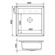 Мойка кухонная GRANADO MERIDA ivory (gr0304) GRANADO gr0304 904641 - изображение 6