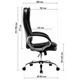 Офисное кресло GT Racer X-2873-1 Business Dark Gray (X-2873-1 Business Fabric Dark Gray) GT Racer X-2873-1 Business Fabric Dark Gray 904592 - изображение 12
