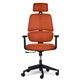 Офісне крісло Mealux Leo Air Orange (Y-543 KBY) Mealux Y-543 KBY 904472 - зображення 2