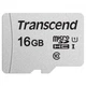 Карта памяти Transcend 16GB microSDHC class 10 UHS-I U1 (TS16GUSD300S-A) Transcend TS16GUSD300S-A 922625 - изображение 2