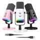 Микрофон Fifine AM8W USB/XLR White (AM8W) Fifine AM8W 920734 - изображение 4