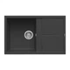 Мойка кухонная Elleci UNICO 300 NERO 40 ELLECI UNICO 300 NERO 40 905437 - изображение 1