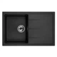 Мойка кухонная GRANADO TOLEDO black shine (gr2101) GRANADO gr2101 904732 - изображение 1
