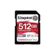Карта памяти Kingston 512GB SDXC class 10 UHS-II U3 Canvas React Plus (SDR2V6/512GB) Kingston SDR2V6/512GB 913542 - изображение 1