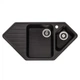 Мийка кухонна GRANADO IBIZA black shine (gr1801) GRANADO gr1801 904536 - зображення 1