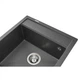 Мойка кухонная GRANADO MERIDA grafito (gr0309) GRANADO gr0309 904636 - изображение 5
