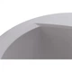 Мийка кухонна GRANADO RONDA white з сифоном (470*490mm.) (gr2205) GRANADO gr2205 905350 - зображення 4